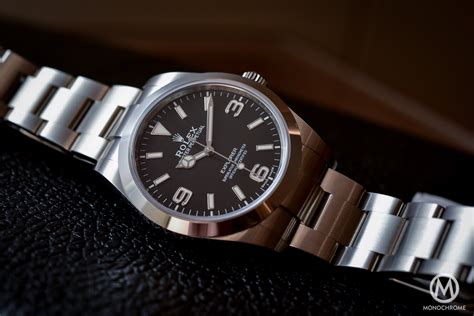 rolex 214270 thickness|explorer Rolex price.